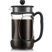 Cafetera de émbolo BODUM Young Press 1 L 8 tazas Negra