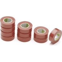Nitto - Ruban Adhesif Isolant - Rouge - 19 Mm X 10 M