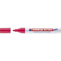 Edding 8750 pennarello vernice rosso, punta tonda