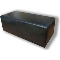 Banc, bout de lit en similicuir 80x40x43 cm