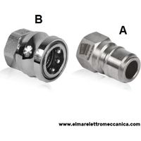 Fig. A 3/8" F Attacco rapido a sfere MTM B35 idropulitrice