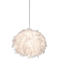Globo - suspension - DUCKY - blanc - textile - Ø 40cm - E27 -