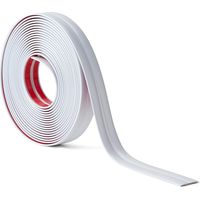 3 Meters Moulding Trim,Flexible Self Adhesive Peel and Stick Wall Molding Trim,Inside & Outside Corner Plastic Edging Trims,Molding Trims for Wall Tile Edges,Ceilings,Backsplash.(White)