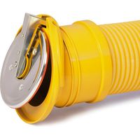 Clapet anti-retour 72-100mm – Polypropylène auto-activant – Protection contre inondations et rongeurs – Installation sur conduites d'eaux usées – Karmat