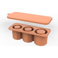 Bac a glaçons adapté pour thermos Stanley quarante onces trois en un avec couvercle pour boissons glacées maison faciles a realiser