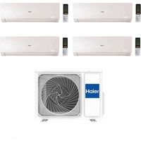Haier Climatizzatore Quadri Split Flexis Plus White 7+7+15+15 Con 4U75S2SR5FA Inverter Wi-Fi Classe A++