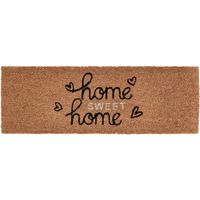 Zerbino in fibra di cocco "Home Sweet Home" 25 x 75 cm