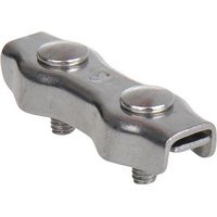 Morsetto cavo Seilflechter duplex acciaio inox 3mm