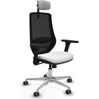 Piqueras y Crespo Silla de Oficina Blanc avec Cabecero
