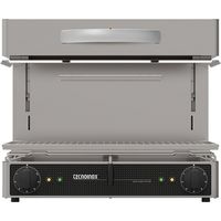 Salamandre 60 x 35 cm grille chromée amovible - Tecnoinox