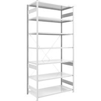 eurokraft pro, Rayonnage emboîtable extra-large, RAL 7035,
