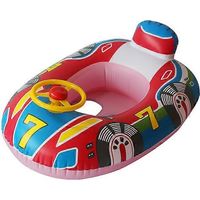 Infant swimming seat for babies, inflatable circle, swimming ring for pool, baby water seat with parasol, summer beach party toys Wiuos