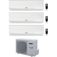 Aermec Climatizzatore Trial Split SPG 9+9+12 con MPG730 R-32 Inverter Wi-Fi Optional Classe A++