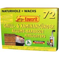 Allume feu bois compresse x72 1828