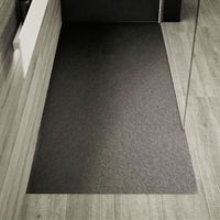 Plato de ducha pizarra PURE grafito 90x120 cm rejilla color