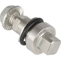 Einsatz für Blechmontagezylinder Vierkant 8mm, Länge 25mm, Edelstahl