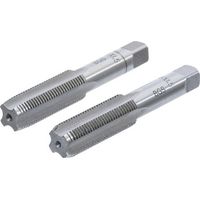Bgs Technic – Jeu de 2 tarauds M16 x 1.50 mm – Acier à outils GCr15 – Taraud ébaucheur et finisseur – Pour filetage métrique pas standard