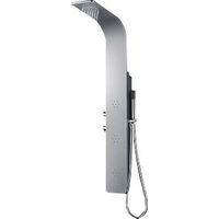 Colonna doccia (1300mmx180mm) vernice argento alluminio lega