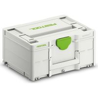 Systainer SYS3 M 187 – Boîte de rangement pour outils – Dimensions 396 x 296 x 187 mm – Charge max 20 kg – Compatible avec aspirateurs Festool