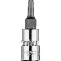 Punta Torx TX20 su bussola da 1/4", corta, 37 mm