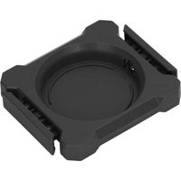 Ouvre-boîte 2 en 1 pour bières et cocktails - Design portable ABS à pression et rotation - Noir