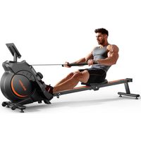 YOSUDA Testsieger Rudergerät für Zuhause, Ultraleise Magnetische Rudermaschine (Cardio-Training), 16 Widerstandsstufen, APP & LCD, Platzsparend Verstaubar, Einfache Montage, Bis 160kg Belastbar