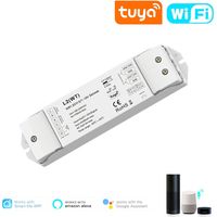 Tuya Controller per Strisce LED Dimmer e CCT Smart WiFi a 2 Canali 0/1–10V con Controllo RF e Pulsante a Pressione