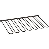 Support de verres à pied - 6 rangées - Finition : Anthracite - Largeur : 500 mm - Nombre de rangées : 6 - Profondeur : 300 mm - MB2