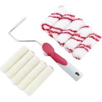 TrendLine Kleinrollerset Lack 11-teilig Lackroller 5xVelourswalzen 5xNylonwalzen