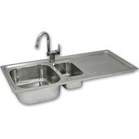 Premium Stainless Steel Kitchen Sink & Confetti Tap