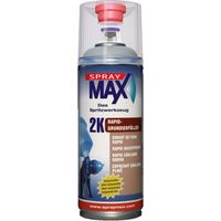 Bombe d'apprêt - Garnissant - Enduit de fond - Gris - Carrosserie - SprayMax 2K - 400ml