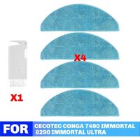 Accessoires pour balais-serpillières compatibles avec les aspirateurs Cecotec Conga 7490 Immortal/8290 Immortal/Kabum Smart 900 (kit de remplacement de pièces).