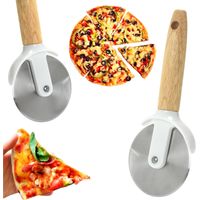 roulette à pizza, roulette à découper, coupe-pizza rotatif