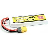 LemonRC Modellbau-Akkupack (LiPo) 7.4 V 1800 mAh Zellen-Zahl: 2 35 C Softcase XT60