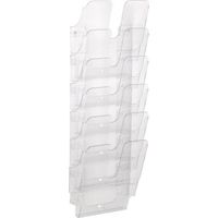 Durable FLEXIPLUS 6 A4 1700008401 Porta depliant Trasparente DIN A4 Numero scomparti 6 1 pz. (L x A x P) 247 x 1080 x 1