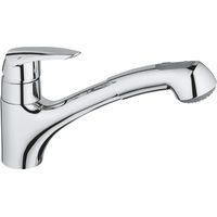 GROHE Küchenarmatur EURODISC mit ausziehbarer Brause 32257001