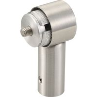 KWS Endstütze RS - gerade Rundrohr,30mm, Edelstahl