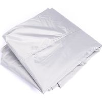 Parapluie de voiture pliable portable en tissu Oxford extérieur abri solaire anti-UV protection solaire couverture argentée