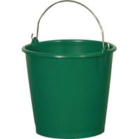 Seau rural/industriel gradué vert extra fort 22 l 26/37 x 33,5