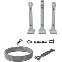 KIT LINEE VITA BASE DUE PENDENZE Fune 8 mt
