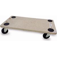 PEDANA CON 4 RUOTE PIVOTTANTI H12 P30 L60 MAX 200KG