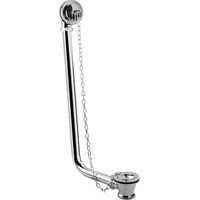 Bayswater Exposed Bath Waste with Grilled Overflow - Chrome