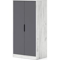 Samoa/Fuji Armoire 90 cm – Système de meubles pour chambre à coucher et chambre ado