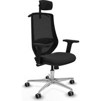 Piqueras y Crespo Mardos Chaise de Bureau Noir Confort