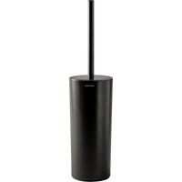 COSMIC Toilet brush Matt black, Wall/Freestanding Self-Adhesive Start Collection