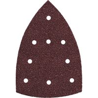 Fogli di colla per adesione 100 x 150 mm, P 100, 9 fori, con adesivo in velcro (SMA) Metabo 635208000