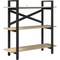 vidaXL Étagère Chêne Sonoma 100 x 33,5 x 102 cm Bois d'ingénierie