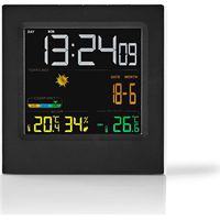 Nedis WETTERSTATION MIT AUSSENSENSOR (WEST404BK SW)