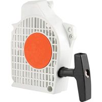 Als Starterbaugruppe gehören zu den Ersatzteilen unter anderem eine Rückholfeder (universell) für die STIHL MS200T 020T MS200 Kettensäge.