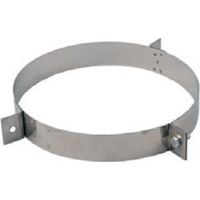Collare tiranti acciaio inox canna fumaria dm 100 mm